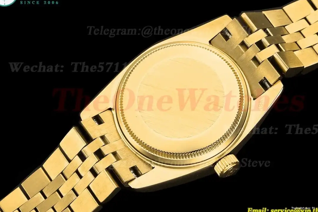 28mm YG Datejust Dia Silver MY8215 GDF Jub YG 0427